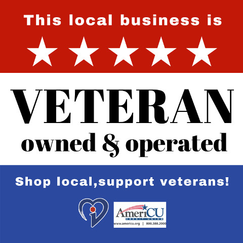 Veteran owned Sticker